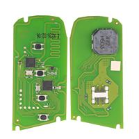 [5 pièces/ensemble] Xhorse XSBMB1EN PCB de style « Bread » avec coque de clé pour BMW G/F Chassis BDC2 BDC3