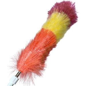 伸縮式スタティックダスター 再利用可能なマイクロファイバーダスター 90インチ伸縮ポール付き、曲げ可能で洗えるダスターヘッド 天井用 - Product Image 3