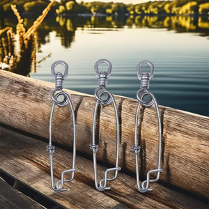TOPIND, émerillon à ressort robuste en acier inoxydable de haute qualité, personnalisable, pour la pêche, fabriqué en Chine - Product Image 2