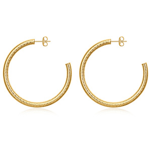 Hoop <b>Earrings</b> 5Mm Stainless Steel Gold Round Geometric <b>Studs</b> Fashion Jewelry - Product Image 5