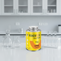 Adhesivo epóxico transparente de alta resistencia para tuberías y construcción