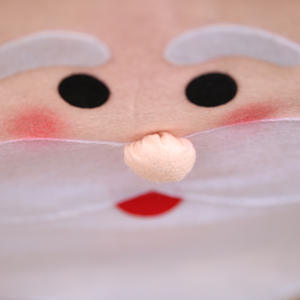 Hot New Décorations De Noël Décoration De La Maison Couverture De Chaise Restaurant Hôtel Carré Santa Tabouret Décoration - Product Image 5