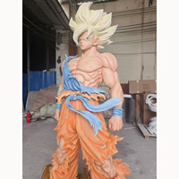 Offre Spéciale bonne qualité réaliste 1:1 grandeur nature Anime Figure décoration intérieure Dragon Goku boule Statue Anime Figure Sculpture