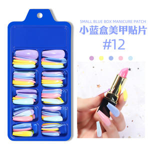 Oferta: 100 Uñas Postizas de Bailarina Largas en Colores Variados, Uñas de Ataúd de Cobertura Completa para <span class=keywords><strong>Mujer</strong></span> - Product Image 4