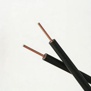 Cable de Cobre Puro Trenzado con Aislamiento de PVC de 0.43mm, Revestimiento Rojo/Azul, 450/750V, Cable para Instalaciones Domésticas H05V-R BV - Product Image 2