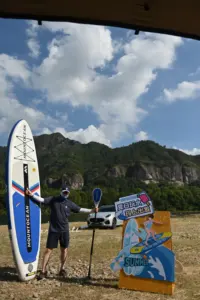 2024 Mountecean Hoge Kwaliteit Opblaasbare Isup Stand-Up Paddleboard Outdoor Surfapparatuur Oem Peddelen Supboard Accessoires