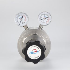Régulateur de débit d'azote N2 en laiton chromé HC 90 Full Brass Ultra Gas, pour bouteille d'azote, pour gaz propane et argon - Product Image 2