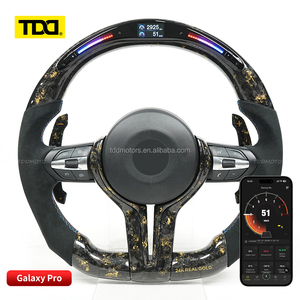 Volante deportivo TDD LED de fibra de carbono para BMW Serie 3 4 5 6 7 8 G20 G2X G3X M3 M4 M, volante deportivo personalizado de fibra de carbono genuina. - Product Image 4