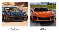 Parachoques Delanteros de Plástico PP para Automóviles, Precio de Fábrica, para Chevrolet Corvette C8 Changes Z06