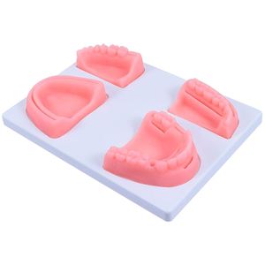 Peralatan pengajaran medis, kit latihan jahitan bedah gigi model kodok silikon gusi mulut - Product Image 1