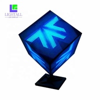 4 lati 5 lati Smart Control Outdoor Indoor P4 Led Display pubblicità commerciale cubo schermo Led