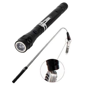 Linterna de Trabajo de Aleación de Aluminio Personalizada, con Batería de Botón, Herramienta Magnética de Recogida, Cabezal Flexible Telescópico, 3 LED - Product Image 4