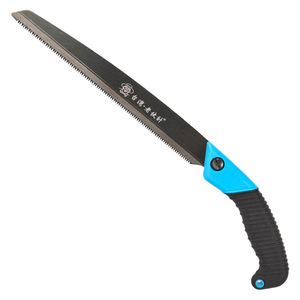 Sierra de mano Old Friend de 270 mm y 14 TPI con hoja de seguridad para poda de jardín - Product Image 1