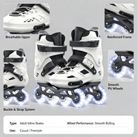 Patins à roulettes pour adultes, patins à roulettes freestyle slalom, hommes, femmes, professionnels, intérieur, extérieur, chaussures de patinage fitness unisexes