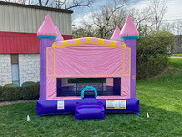 Château gonflable personnalisé 13*13*13 pieds, épaisseur 0,55 mm, PVC écologique, certifié CE, garantie 3 ans, usage commercial, pour enfants