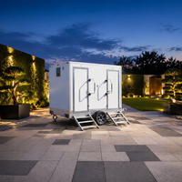 Toilettes portables à panneaux sandwich solaires, sans eau, à compostage, pour zones extérieures isolées