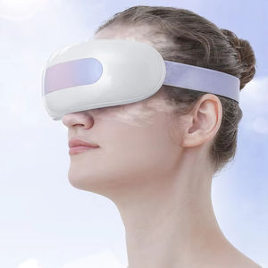 جهاز تدليك العين الكهربائي الذكي الجديد من فيتيس مع ضغط حراري ورذاذ ماء ساخن/بارد ثلاثي الأبعاد وتدليك نقاط الضغط وبطارية 1800 مللي أمبير وتوقيت وموسيقى - Product Image 1