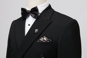 Nuovo Completo da Uomo Coreano 2026 a Due Bottoni, Tre Pezzi, Elegante e Casual, per Banchetti, Vestibilità Slim, Stile Gentiluomo Britannico - Product Image 5