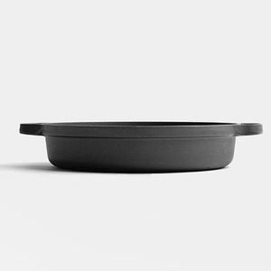Poêle à frire en fonte pré-culottée robuste à double poignée <span class=keywords><strong>pour</strong></span> toutes les cuisinières et fours - Product Image 3