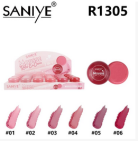 Fard à joues crème Saniye mat 15g, teinte rose, haute pigmentation, maquillage pour le visage, poudre pressée R1305, taille standard - Product Image 1