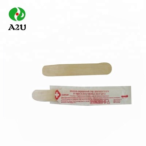 Niedriger Preis 150mm Zungen spatel für medizinische Zwecke Farbige Einweg-6-Zoll-Zungenspatel aus Holz - Product Image 3