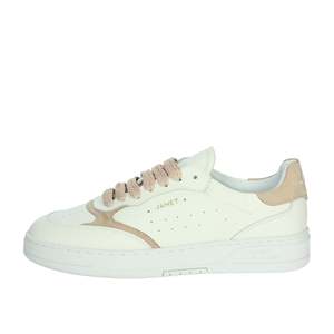 Sneakers Janet & Janet Donna J-090 Bianco Rosa Canvas, chaussures tendance - Product Image 1