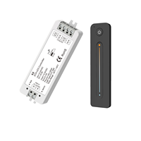 Contrôleur de bande LED CCT 2 canaux SKYDANCE 10A + télécommande RF sans fil pour variateur de lumière LED pour température de couleur 12V 24V