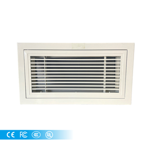 门铰链式通风格栅钢架防火回风格栅商业工业建筑施工 - Product Image 3