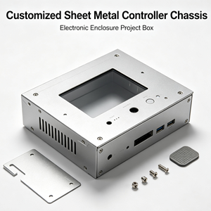 Boîtier en alliage d'aluminium usiné CNC de précision, profilé en aluminium pour instrument, contrôleur de batterie au lithium, boîtier d'instrument - Product Image 1