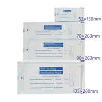 Sachets de Stérilisation Auto-Scellants en Papier – Emballages Jetables pour Outils de Salon, Outils de Manucure, PMU, Ciseaux, Coupe-Ongles, Limes