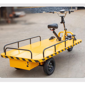 Chariot électrique de transport de marchandises lourdes, plateforme en plastique, trois roues, marque OEM JUNCHI, industriel, agricole - Product Image 6