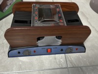 Distributeur de cartes Machine automatique Carte à jouer en bois