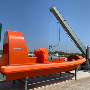 Bateau rapide en plastique renforcé de fibre de verre (PRFV) avec grue de levage – Meilleur prix - Product Image 6