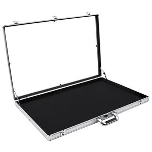 Ningbo Uworthy OEM şeffaf akrilik masa üstü XL büyük boy kademeli spor seyahat ticaret kartı ekran kutusu döşeme durumda kart gösterileri için - Product Image 4