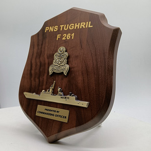 Tùy chỉnh bằng gỗ hoặc MDF danh hiệu giải thưởng mảng gỗ lá chắn cá nhân tùy chỉnh thiết kế logo bằng gỗ Huy chương với Hộp quà tặng - Product Image 5