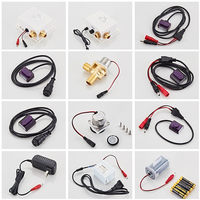 Pièces de robinet à capteur HLK : Capteur infrarouge, électrovanne, boîtier de commande CC, boîtier de piles pour robinet de salle de bain automatique sans contact