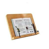 Support de lecture en bois Tailai, support décoratif artisanal en bois pour livres, idéal pour la lecture sur bureau, présentoir ou cadeau