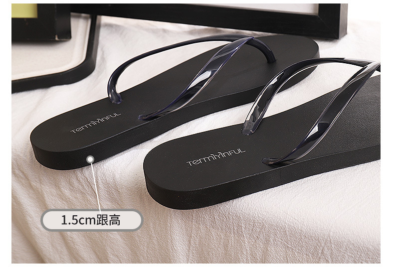 High Quality Ladies Jelly PVC Flip Flops Slipper Women Summer Beach Casual Shoes