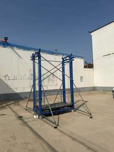 फोल्डिंग टेलीस्कोपिक स्वचालित मोटर एल्यूमीनियम इलेक्ट्रिक लिफ्टिंग मचान निर्माण के लिए हाइड्रोलिक कैंची लिफ्ट - Product Image 4