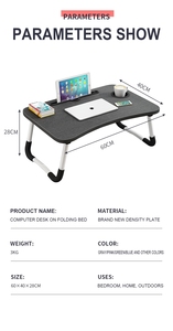 Nhà Máy Trực Tiếp Có Thể Gập Lại Bàn Máy Tính Đầy Màu Sắc Thiết Kế Bảng Gấp Bảng Đơn Giản Hiện Đại Bàn Nghiên Cứu Máy Tính Xách Tay Bảng Cho Nhà Văn Phòng - Product Image 5