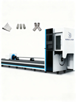 Machine de découpe laser à fibre numérique semi-automatique CNC refroidie par eau 6024 Cypcut Bursa pour tous types de tubes de forme variée