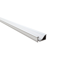 Profil linéaire en aluminium encastré à LED ultra-mince sans points visibles de qualité supérieure 24*10.5mm