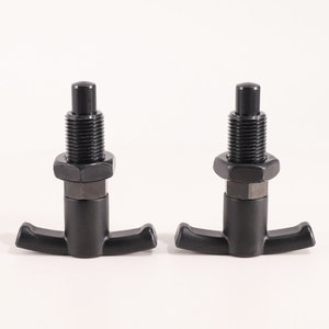 Ventes chaudes Pan qi FD-19 Goupille d'indexation en acier de type T, bouton de serrage autobloquant, ressort de positionnement M12-M24 Noir Industriel - Product Image 3