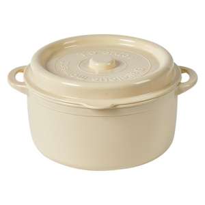 Lonchera redonda Mornr con tapa, contenedor de almacenamiento de alimentos apto para microondas, para acampar, picnics, excursiones de primavera, uso estudiantil - Product Image 4