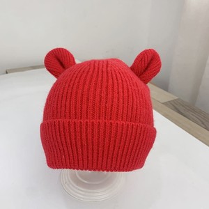Bonnet unisexe pour enfants à carreaux brodé à la main, mignon, chaud, 4 saisons, bonnet de bébé commun pour les voyages - Product Image 6