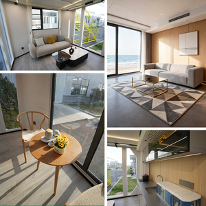 Casa Contenedor Prefabricada de Lujo con <span class=keywords><strong>Techo</strong></span> Desmontable, Casa Modular Pequeña, Vivienda Móvil de Emergencia, Dormitorio - Product Image 3