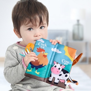 ITTL sớm học tập Cuốn sách 0 tháng + cotton mềm bé giáo dục vải cuốn sách - Product Image 3