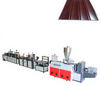 Machine d'extrudeuse Anda pour produire des panneaux muraux en PVC