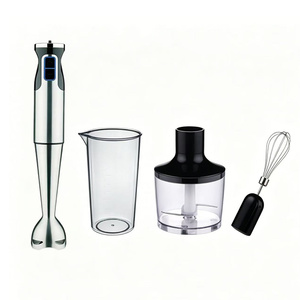 <span class=keywords><strong>Mixeur</strong></span> <span class=keywords><strong>Plongeant</strong></span> Électrique à Vitesse Variable 1000W-1400W avec Gobelet, Certifié CE LFGB, pour Soupe et Purée Maison - Product Image 2