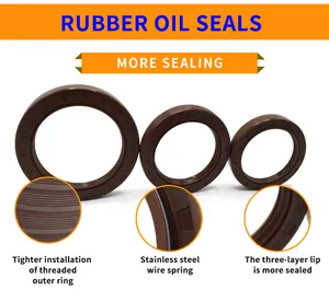 Wholesale Custom TC Oil Seals NBR FKM Rubber Oil Seal 40*58*8 Rubber TC Oil Seal In High Quality